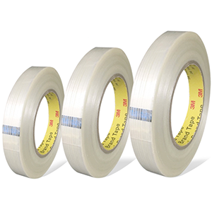 3M纖維膠帶3M進口強力玻璃纖維 耐高溫?zé)o痕單面條紋膠帶