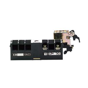 漏電塑殼斷路器附件；分勵左(引線)CDM3L-160/250 AC400V