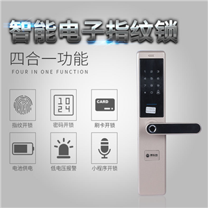指紋鎖家用防盜門(mén)電子門(mén)鎖智能電子密碼鎖